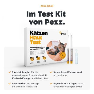 Thumbnail 3: Pezz Katzen Hauttest | Bei gereizten, juckenden oder riechenden Hautstellen