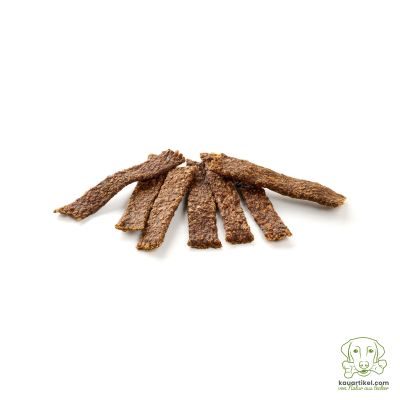 kauartikel.com Kaninchen-Fleischstreifen - Hunde-Kauartikel - Hunde-Snack - Hypoallergen-Kausnack - Hasen-Leckerli
