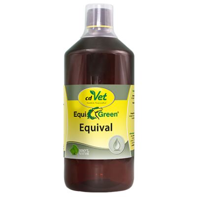 Thumbnail 1: cdVet EquiGreen Equival 1 L – Hochwertiges Pflanzenöl für Pferde mit essentiellen Fettsäuren