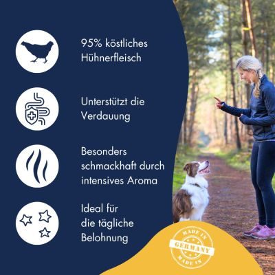 Thumbnail 4: Dr.Clauder’s Dr.Clauder´s Stripes Snack Huhn Small 80g