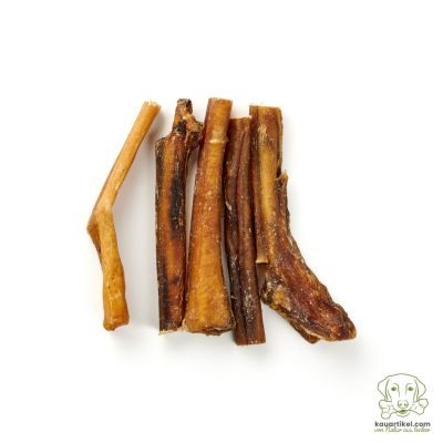 Thumbnail 7: kauartikel.com Kalbs-Ziemer, 12cm - Hunde-Kauartikel - Hunde-Snack - Kausnack - Kälber-Leckerli  (Rind)