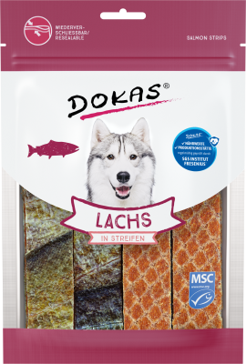 Thumbnail 1: Dokas Lachs in Streifen 8x 100g Multipack
