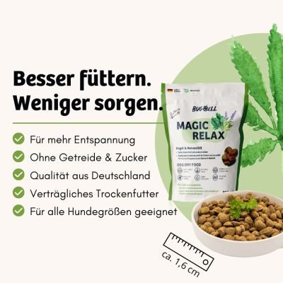 Thumbnail 7: BugBell Trockenfutter mit Insekten zur Entspannung