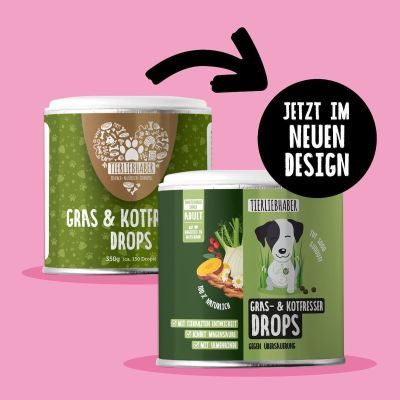 Thumbnail 7: Tierliebhaber Gras und Kotfresser Drops für Hunde - Natürliche Hilfe bei Sodbrennen sowie Gras- und Kotfressen