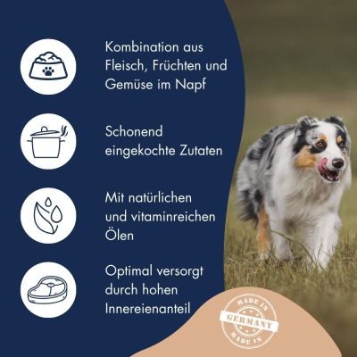 Thumbnail 6: Dr.Clauder’s Dr.Clauder´s B.A.R.F. Komplett Menue Wildbret 400g