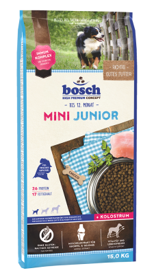 Bild 1 von 1: bosch Tiernahrung HPC Mini Junior Hundefutter – leicht verdaulich – 15kg