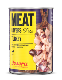 Josera Meat Lovers Pure Turkey – Nassfutter Hund – 6x400g