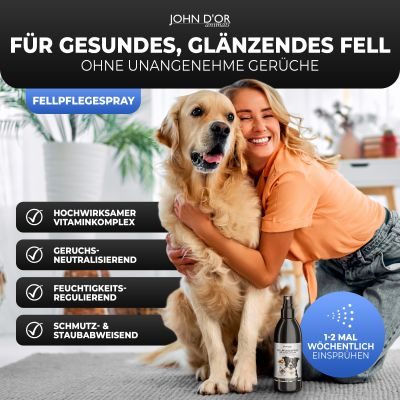 Thumbnail 6: John D‘or Kämmbarkeit, Entfilzung, Massage, leichte Anwendung, Geruchsneutralisierer, ohne Chemie, Made in Germany