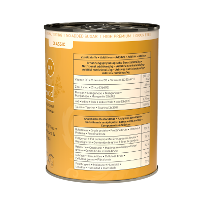 Thumbnail 3: catz finefood® catz finefood® Classic N° 7 - Rind & Kalb 400g