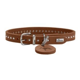 HUNTER Halsband Aalborg Style XS (32), cognac