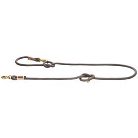 HUNTER Verstellbare Führleine Sansibar Rantum 10/200, grau