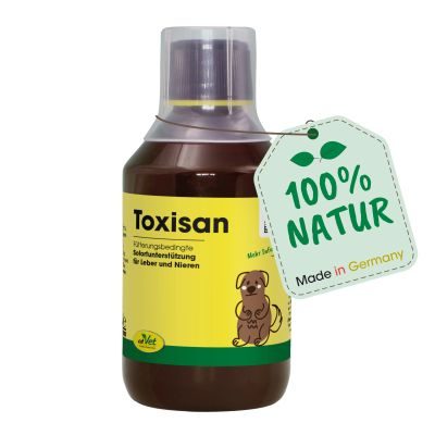 Thumbnail 1: cdVet Toxisan 250 ml – Natürliche Futterergänzung zur Unterstützung von Leber und Nieren