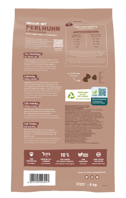 Thumbnail 2: Sanabelle Sanabelle Indoor Perlhuhn – Trockenfutter Wohnungskatzen – 2kg