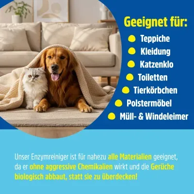 Thumbnail 7: Greenhero GreenHero Enzymreiniger gegen Katzenurin & Geruchsentferner, 750ml