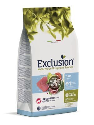 Exclusion Mediterraneo Noble Grain Puppy Thunfisch Large 12 kg