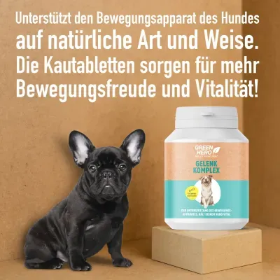 Thumbnail 2: Greenhero Gelenk-Komplex Gelenktabletten für Hunde mit Grünlippmuschel und Teufelskralle