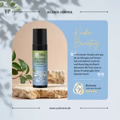 Thumbnail 5: Yuki cares Allergo Control Lotion