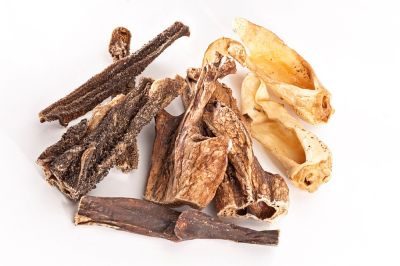 mascota vital Lamm-Mix, gemischte Kausnacks für Hunde, vom Lamm, 200 g