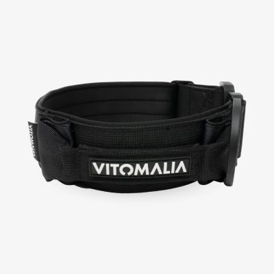 Thumbnail 1: Vitomalia Extreme EditionTaktisches Hundehalsband mit belastbarer Schnalle & Magnet Handgriff - Schwarz