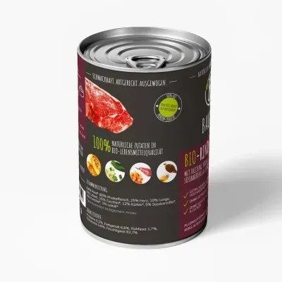 Thumbnail 3: Baluna Bio-Rind mit Zucchini, Kürbis, Süsskartoffel & Leinöl 400g