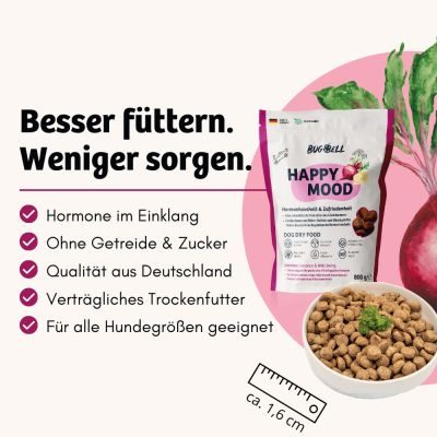 Thumbnail 3: BugBell Trockenfutter mit Insekten für Hormonbalance