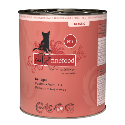 catz finefood® catz finefood® Classic N° 3 - Geflügel 800g