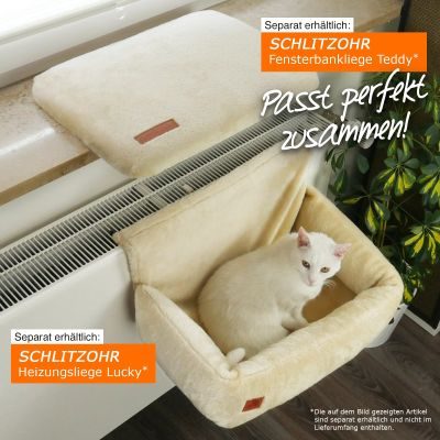 Thumbnail 2: SCHLITZOHR Ersatzbezug für Fensterbankliege Teddy (beige)