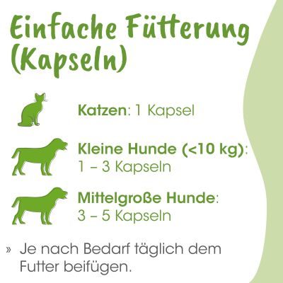 Thumbnail 8: cdVet ArthroGreen Junior 100 Kapseln - Ergänzungsfuttermittel für Jungtiere