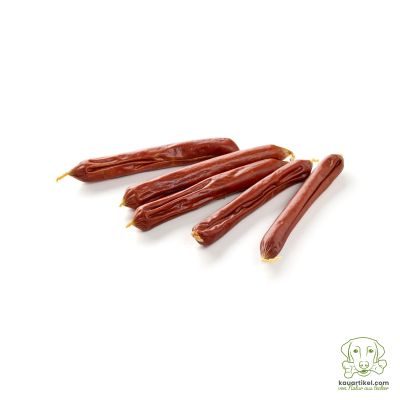 kauartikel.com Bockwurst Ente - Hunde-Bockwurst - Kauartikel - Hunde-Snack - Kausnack - Leckerli von der Ente