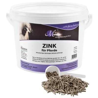 Thumbnail 1: MIGOCKI ZINK für Pferde - Pellets für Immunsystem & Fellwechsel 1,5kg
