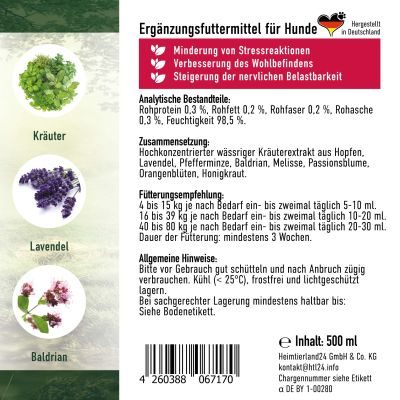 Thumbnail 7: TJURE TJURE - Relax Liquid - 5x 500 ml | Verbesserung des Wohlbefindens | Steigerung der nervlichen Belastbarkeit