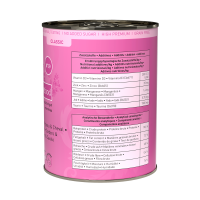 Thumbnail 3: catz finefood® catz finefood® Classic N° 19 - Lamm & Pferd 400g