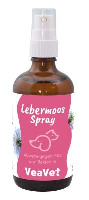 cdVet VeaVet Lebermoos Spray 100 ml – Natürliche Hautpflege für Hunde, Katzen und Kleintiere