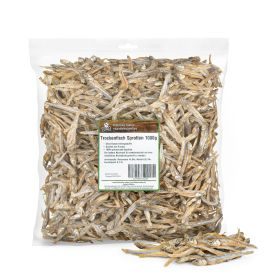 Kaureks Natur Hundeleckerlies Sprotten Trockenfisch Für Hunde 1000g