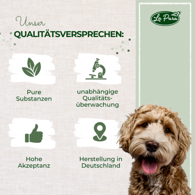 Thumbnail 1: LaPura PetVet - LaPura Lachsöl für Hunde, Katzen und Pferde - Nahrungsergänzung - Futterergänzung - BARF-Zusatz