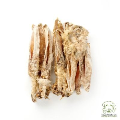 Thumbnail 7: kauartikel.com Kaninchen-Ohren mit Fell - Hunde-Kauartikel - Hunde-Snack - Hypoallergen-Kausnack - Hasen-Leckerli