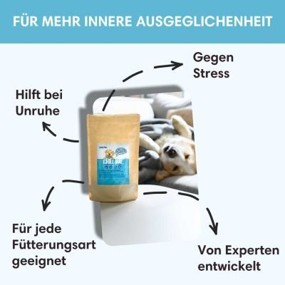 Thumbnail 3: Sollis Kräuterliebe Chill Mal, natürliches Ergänzungsfutter als Beruhigungsmittel für Hunde, 100 g