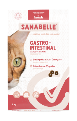 Thumbnail 1: Sanabelle Sanabelle Gastrointestinal – Katzenfutter – getreidefrei – 8kg