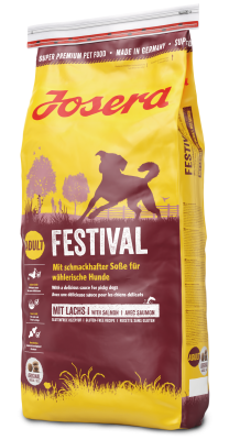 Josera Festival – Trockenfutter für sensible Hunde – 5x900g