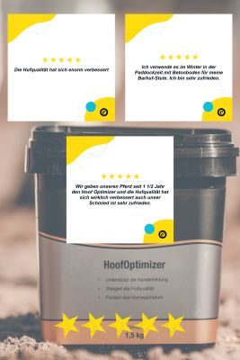 Thumbnail 5: Equanis HoofOptimizer - Biotin, Zink und MSM für das Hufhorn