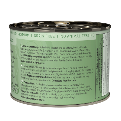 Thumbnail 2: catz finefood® catz finefood® Classic N° 15 - Huhn & Fasan 200 gr