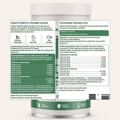 Thumbnail 9: AniForte BARF-Line Gemahlene Knochen vom Pferd 1 kg