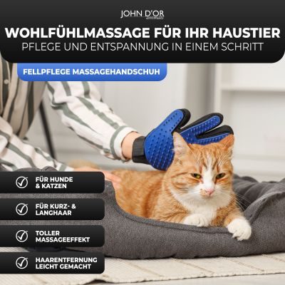 Thumbnail 1: John D‘or Kämmbarkeit, Entfilzung, Massage, leichte Anwendung, Geruchsneutralisierer, ohne Chemie, Made in Germany