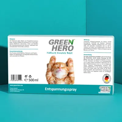Thumbnail 5: Greenhero Green Hero Entspannungsspray für Katzen