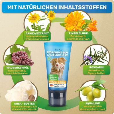 Thumbnail 2: BluePet Pfotenbalsam & Nasenbalsam für Hunde