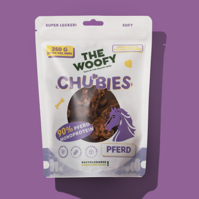 Thumbnail 2: THE WOOFY Leckerli für Hunde 90% Pferd Monoprotein