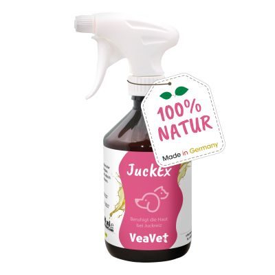 cdVet VeaVet JuckEx 500 ml – Natürliches Pflegemittel bei empfindlicher Haut und Juckreiz
