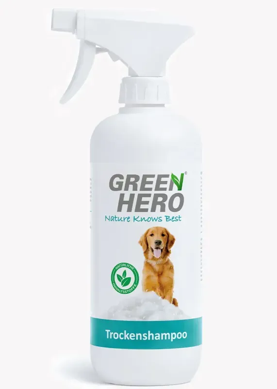 Greenhero Trockenshampoo für Hunde