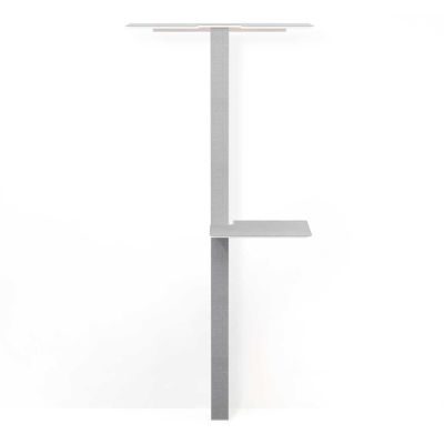 Bild 1 von 1: stylecats® Kratzbaum Mounty X-Large mit Doppel- & Zwischenboden weiß Doppel / rechts unten Sisal hellgrau Cozy hellgrau, 202 cm