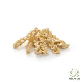 kauartikel.com Büffelhaut-Zöpfe -  Hunde-Kauartikel - Hunde-Snack - Büffel-Kausnack - Leckerli vom Rind - geflochtene Rinder-Haut